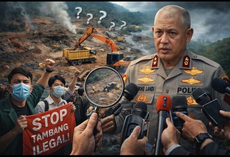 “Tambang Ilegal Menggurita di Kalsel: Kapolda Minta Laporan Publik, Mahasiswa Desak Penindakan Tegas Tanpa Tebang Pilih”