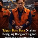 Taipan Batu Bara Ditahan: Kejagung Bongkar Dugaan Tambang Ilegal Kalteng, Negara Terancam Rugi Triliunan