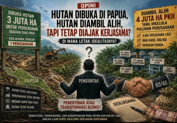 “Paradoks Penertiban Kawasan Hutan: Ketika Negara Mengambil Alih, Namun Tetap Mengajak Berbisnis”