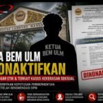 KETUA BEM ULM DINONAKTIFKAN, DIDUGA TERLIBAT PELANGGARAN ETIK DAN KASUS KEKERASAN SEKSUAL