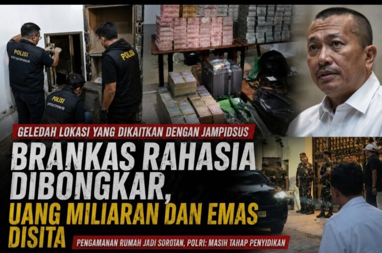 Polisi Geledah Lokasi yang Dikaitkan dengan Jampidsus, Brankas Rahasia Dibongkar, Uang Miliaran dan Emas Disita, Pengamanan Rumah Jadi Perhatian Publik